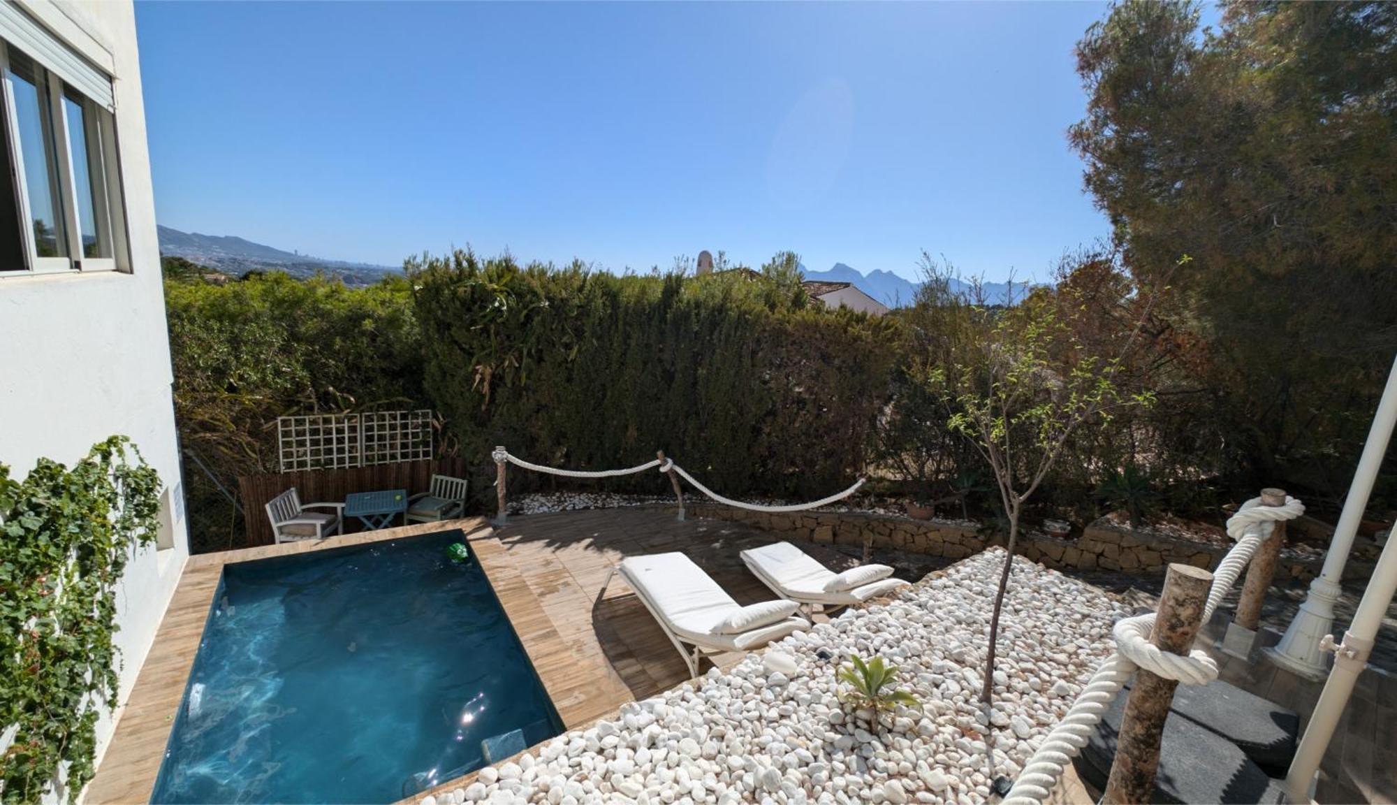Villa Altea Moderna Vistas Panoramicas Exteriér fotografie